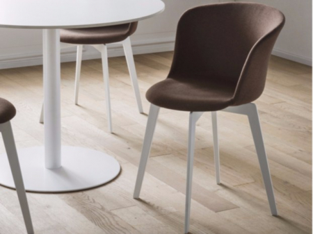 Scaun cu sezutul tapitat pentru HoReCa in stil modern minimalist - EPICA FIX [8]