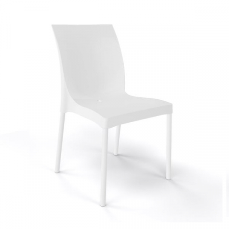 Scaune de terasa din plastic - Scaun de terasa din plastic si stivuibil - IRIS