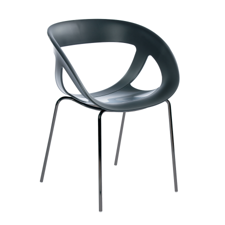 Scaune de terasa din metal - Scaun de exterior / terasa in stil modern pentru HoReCa - MOEMA 69