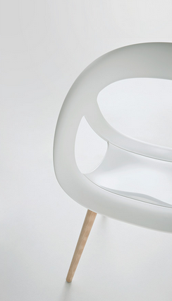 Scaun moden minimalist cu picioare din lemn pentru HoReCa - MOEMA BL [2]