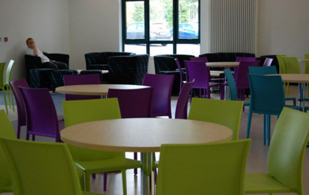Scaun de exterior pentru fast food, cantina sau food court - MOON [10]