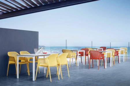 Scaune din tehnopolimer pentru terasa MINUSH [4]