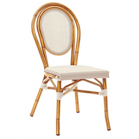 Scaune cofetarie - Scaune terasa/outdoor aluminiu tapitate cu panza fara brate RS 055