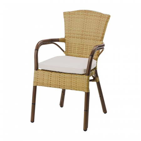 Scaune terasa /outdoor cadru aluminiu si tehno-ratan SPRING DELUXE SERENO [3]
