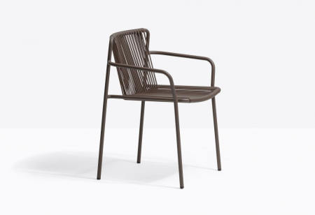 Scaune terasa outdoor cadru metal cu brate TRIBECA 3665 [4]