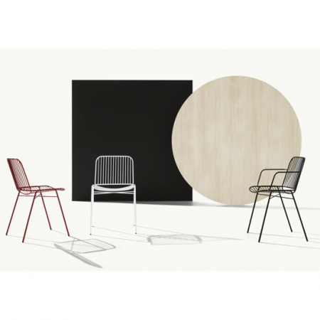 Scaune terasa outdoor cadru metalic cu brate SHADE 626 [2]