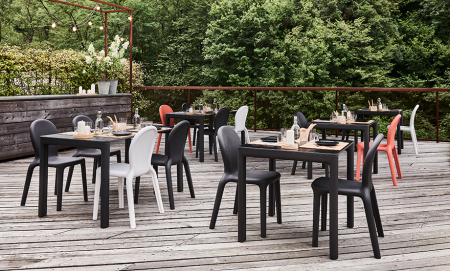 Scaun modern minimalist pentru terasa / exterior - CHLOE CHAIR [4]