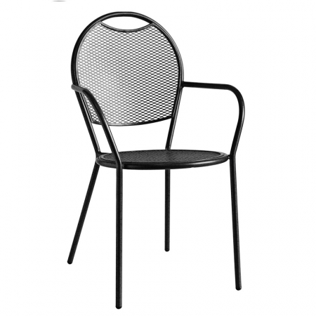 Scaune fast food - Scaun terasa / exterior cu cadru aluminiu RS 810