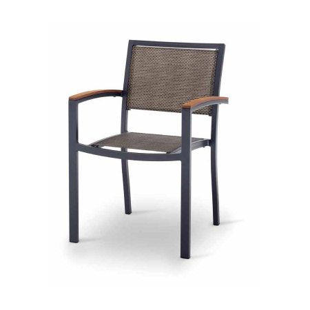 Scaune fast food - Scaune terasa/outdoor din panza cu cadru aluminiu GS 941