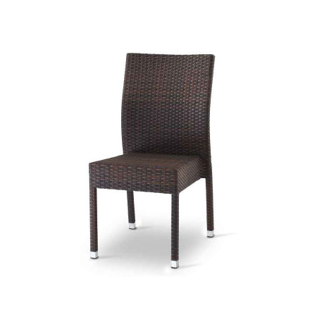 Scaune fast food - Scaune terasa/outdoor din tehno-rattan cu cadru aluminiu GS 916