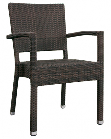 Scaune terasa/outdoor din tehno-rattan cu cadru aluminiu RS 499 [2]
