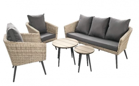 Canapele si fotolii terasa - Set terasa/outdoor tehno-rattan ANTICO