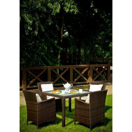 Mese si scaune terasa - Set terasa/outdoor tehno-rattan PAZZO