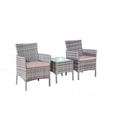 Mese si scaune terasa - Set terasa outdoor tehno-rattan SANO