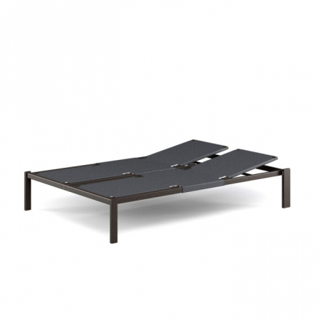 Sezlong dublu pentru plaja, cadru metalic si design minimalist SHINE [2]