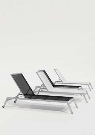 Sezlonguri plaja piscina cadru inox ZEN [27]