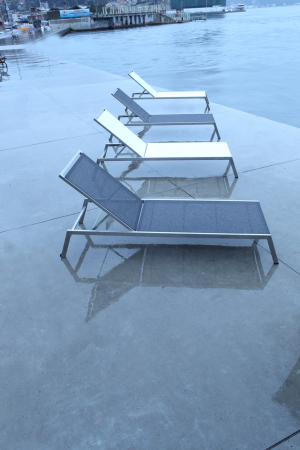 Sezlonguri plaja piscina cadru inox ZEN [25]