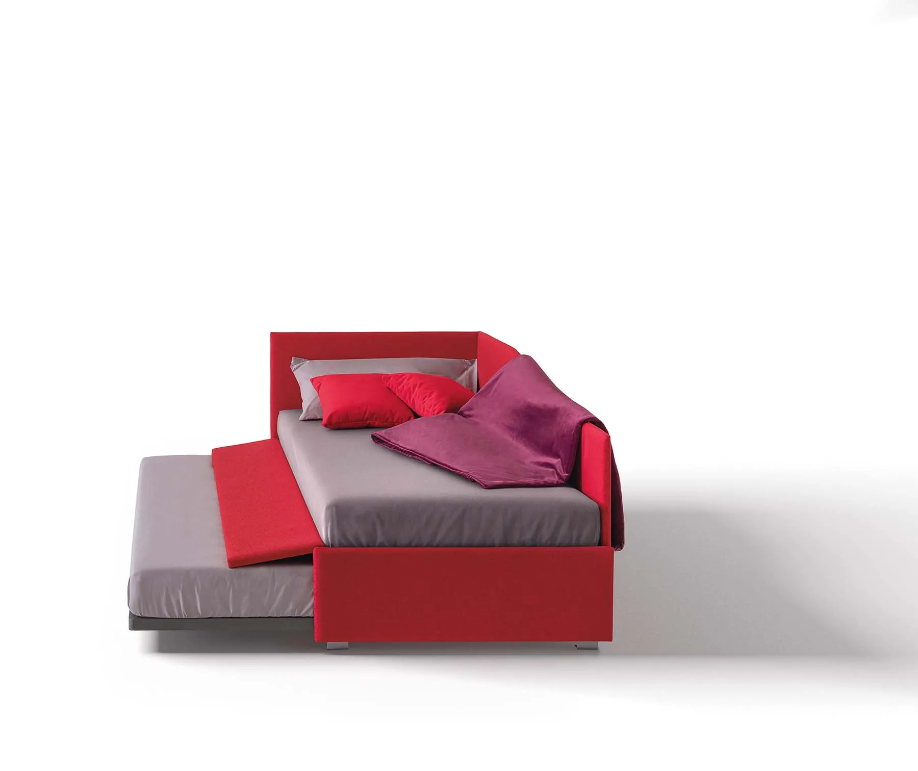 Pat cu tablie si pat suplimentar incorporat pentru hotel - Solanum [2]