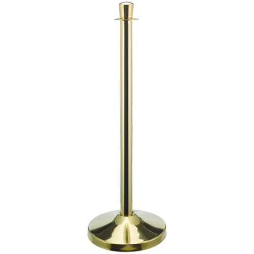 Stalpi si cordoane evenimente - Stalp de evenimente cu finisaj auriu – BARRIER 3