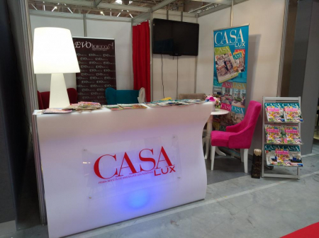 PORTOFOLIU - Stand revista CASA LUX - BIFE-SIM,  Romexpo Bucuresti (2018)
