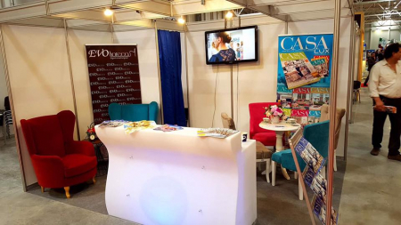 PORTOFOLIU - Stand revista CASA LUX - Expo Ambient, Romexpo Bucuresti (2018)