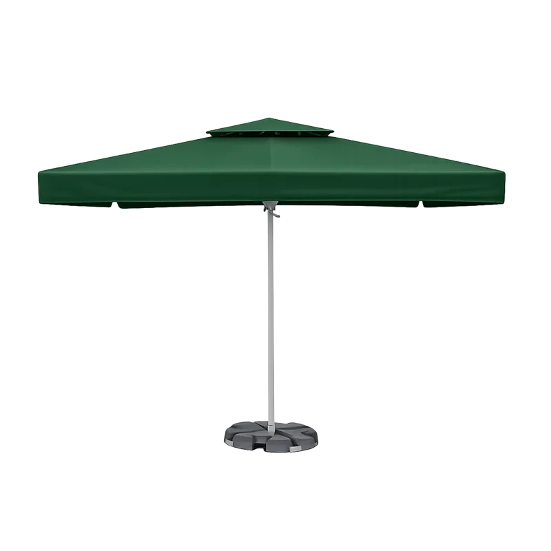 Umbrele cu picior central - Umbrela profesionala de terasa pentru HoReCa cu tavan dublu - COLA