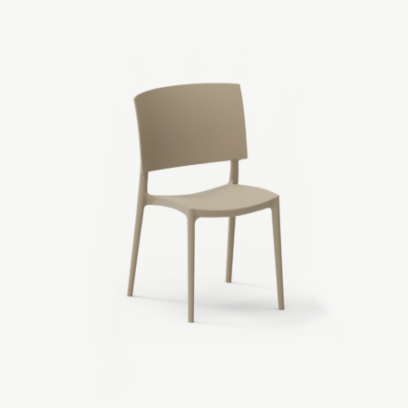 Scaune plastic - Scaun din plastic stivuibil pentru cantina - VALENCIA