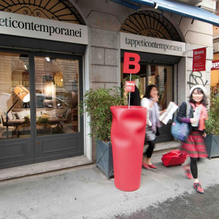 Vas decorativ din polietilena pentru exterior - SAVING SPACE [5]