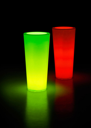 Obiecte decorative luminoase - Vas luminos din polietilena ILIE GLOSS