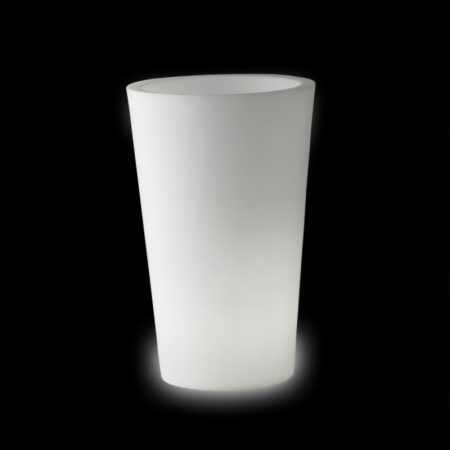 Obiecte decorative luminoase - Ghiveci luminos din plastic pentru exterior - X-POT