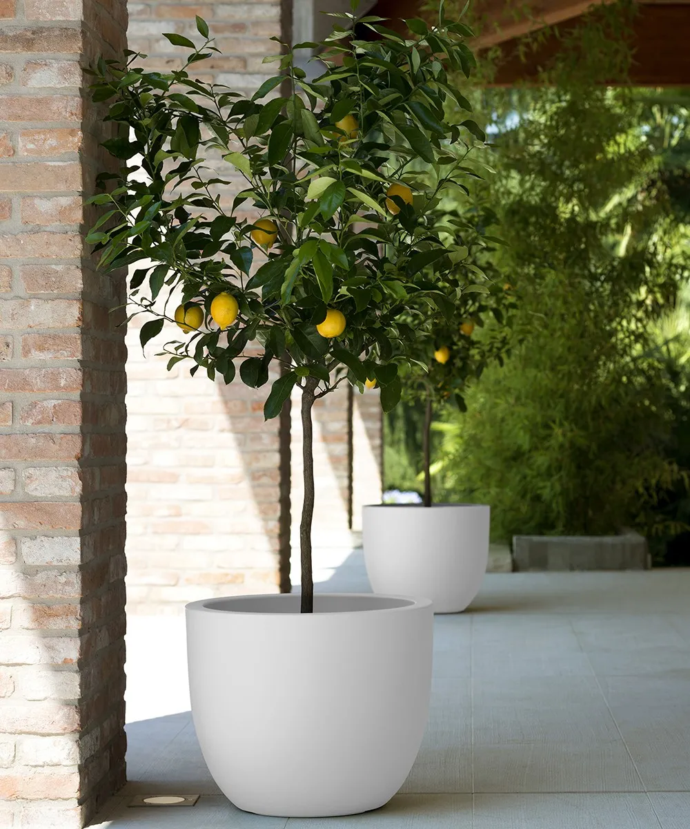 Vase gradina din plastic cu perete dublu ETRIA [2]