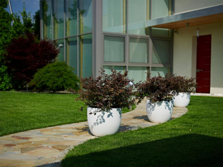 Vase gradina din plastic cu perete dublu ETRIA [10]