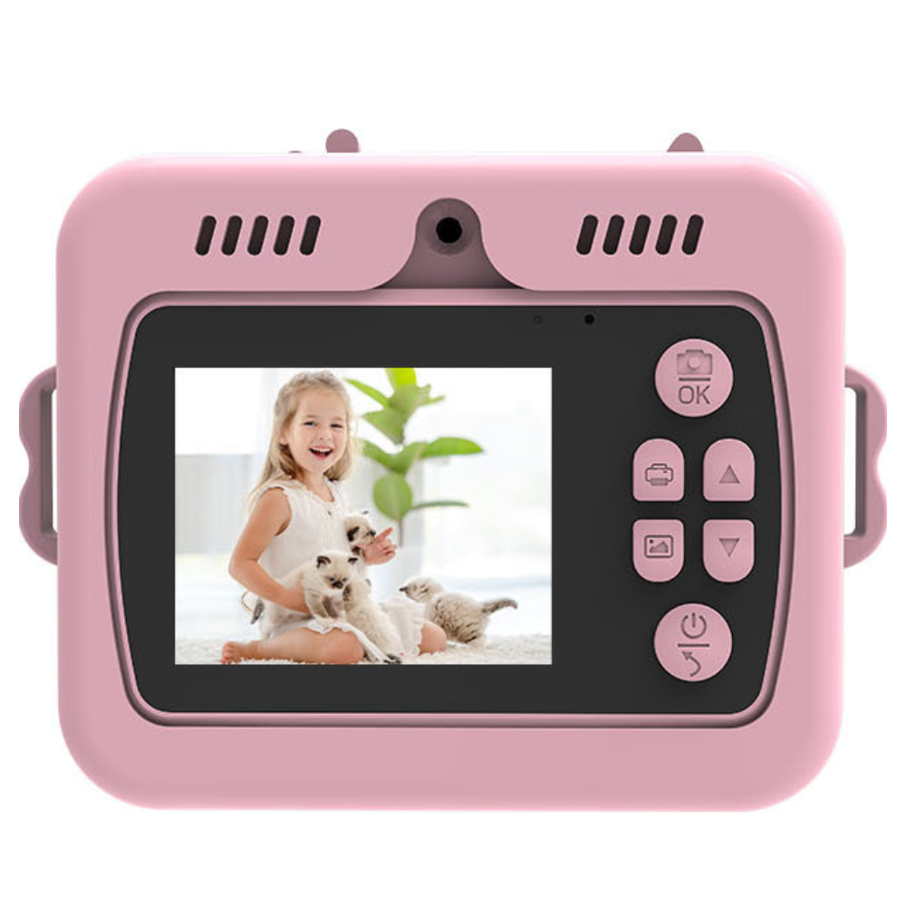 Aparat foto instant pentru copii Evolve-x®, Printare Foto instant, HD 1080p, Ecran 2.4 inch, Video HD, camera selfie, MP3 Player, 4 jocuri integrate, baterie 1200 mAh, USB-C, card de memorie 32GB [3]
