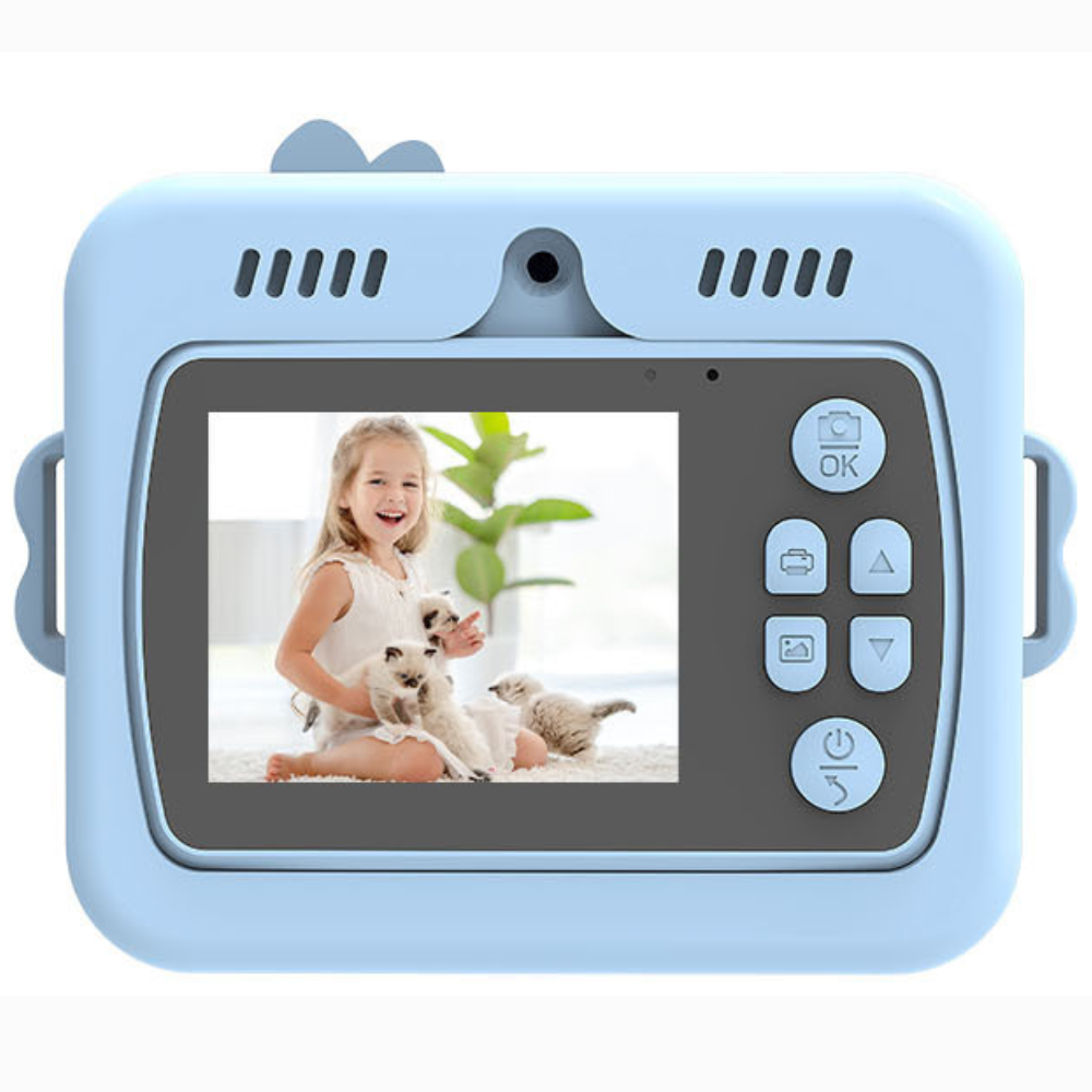Aparat foto instant pentru copii Evolve-x®, Printare Foto instant, HD 1080p, Ecran 2.4 inch, Video HD, camera selfie, MP3 Player, 4 jocuri integrate, baterie 1200 mAh, USB-C, card de memorie 32GB [3]