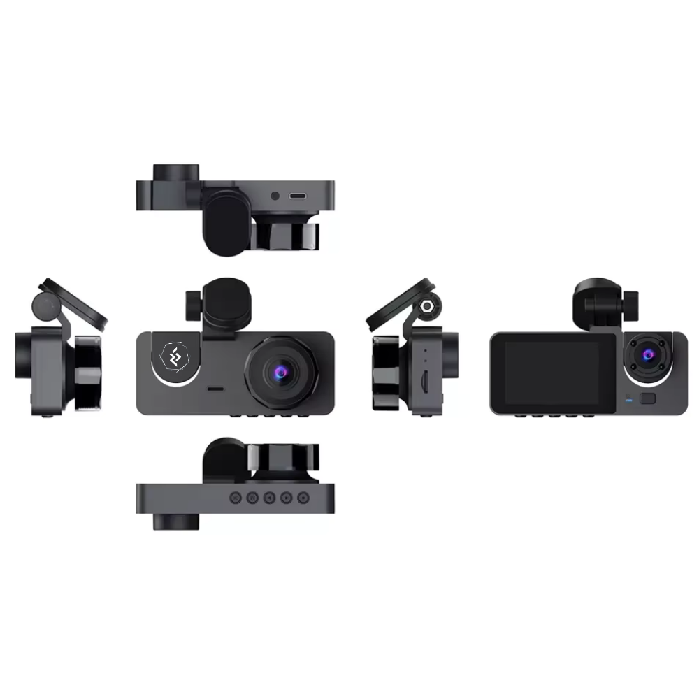 Camera Auto tripla DVR Evolve-x® RVision X1 [3]