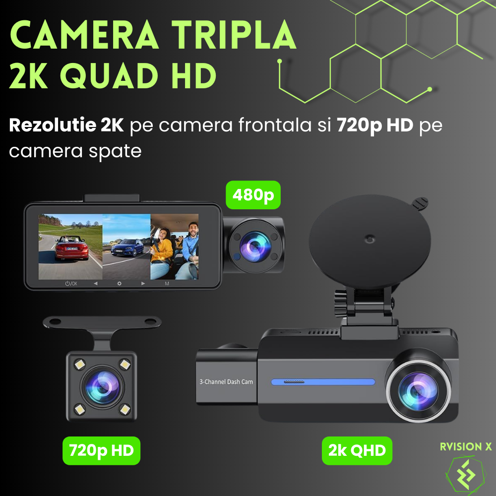 Camera Auto DVR Evolve-x® RVision X [4]