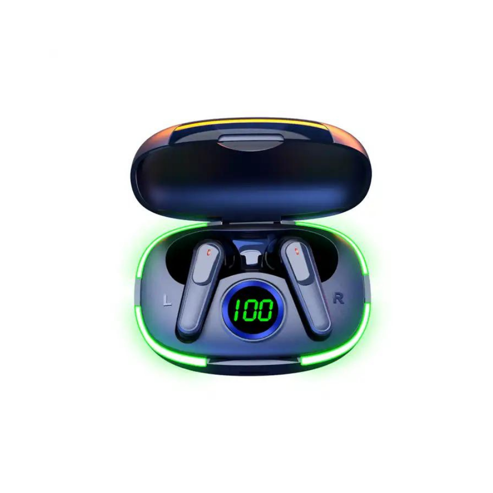 Casti audio wireless Evolve-x® EvoPro80, Bluetooth 5.1, True Wireless Stereo, Control prin atingere, Afisaj LED, Rezistente la apa IPX4, Latenta scazuta, fara fir, Negru [2]