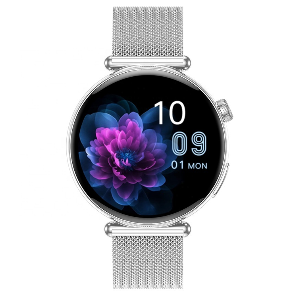 Ceas smartwatch dama Evolve-x® EvoPulse PRO, EKG, Apeluri si mesaje bluetooth, Monitorizare Sanatate [4]