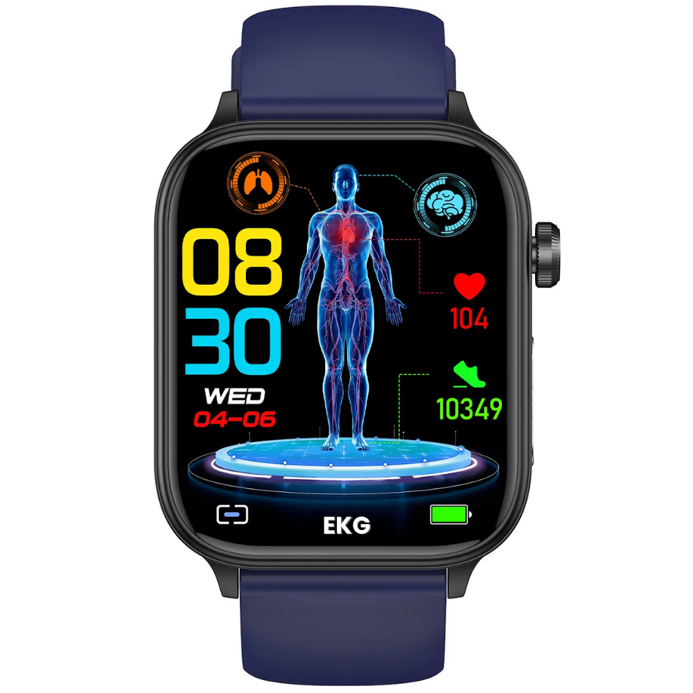 Ceas smartwatch Evolve-x® EvoPulse PRO, EKG, Apeluri si mesaje bluetooth, Monitorizare Sanatate [3]