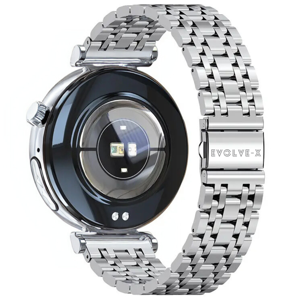 Ceas smartwatch dama Evolve-x® EvoPulse PRO, EKG, Apeluri si mesaje bluetooth, Monitorizare Sanatate [4]