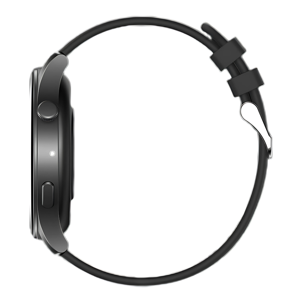 Ceas smartwatch dama Evolve-x® EvoWatch NOVA, Apeluri bluetooth, Microfon, Monitorizare Sanatate, Notificari, Asistent vocal, Ecran AMOLED 1.43 inch HD, compatibil iOS si Android, doua bratari [4]