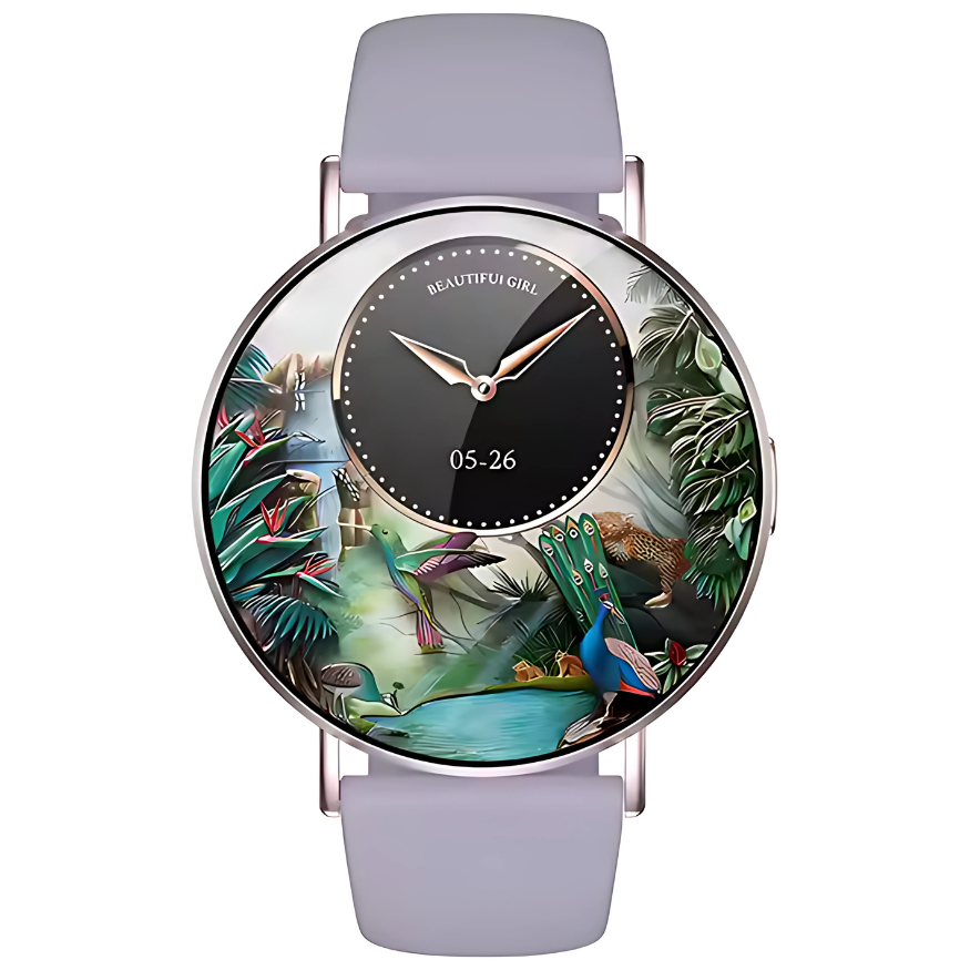 Ceas smartwatch dama Evolve-x® EvoWatch10 PRO, Apeluri si Notificari bluetooth, Monitorizare Sanatate [3]