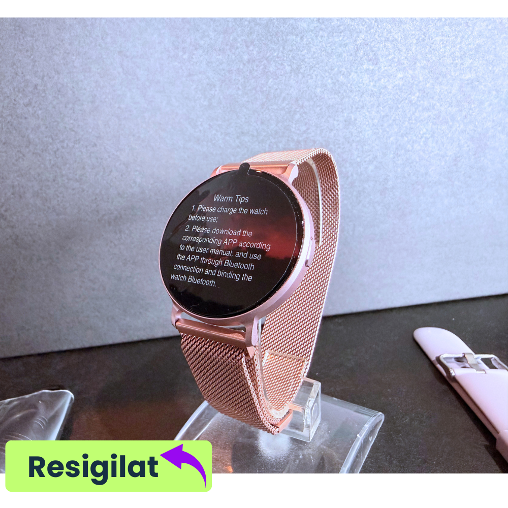 RESIGILAT: Ceas smartwatch dama Evolve-x® EvoWatch10 PRO, Apeluri si Notificari bluetooth, Monitorizare Sanatate [2]