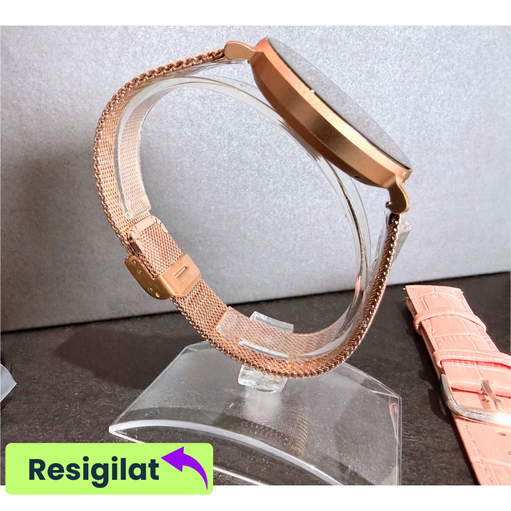 RESIGILAT: Ceas smartwatch dama Evolve-x® EvoWatch10 PRO, Apeluri si Notificari bluetooth, Monitorizare Sanatate [4]