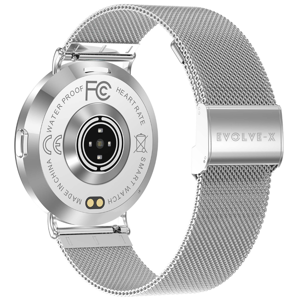 Ceas smartwatch dama Evolve-x® EvoWatch10 PRO, Apeluri si Notificari bluetooth, Monitorizare Sanatate [4]