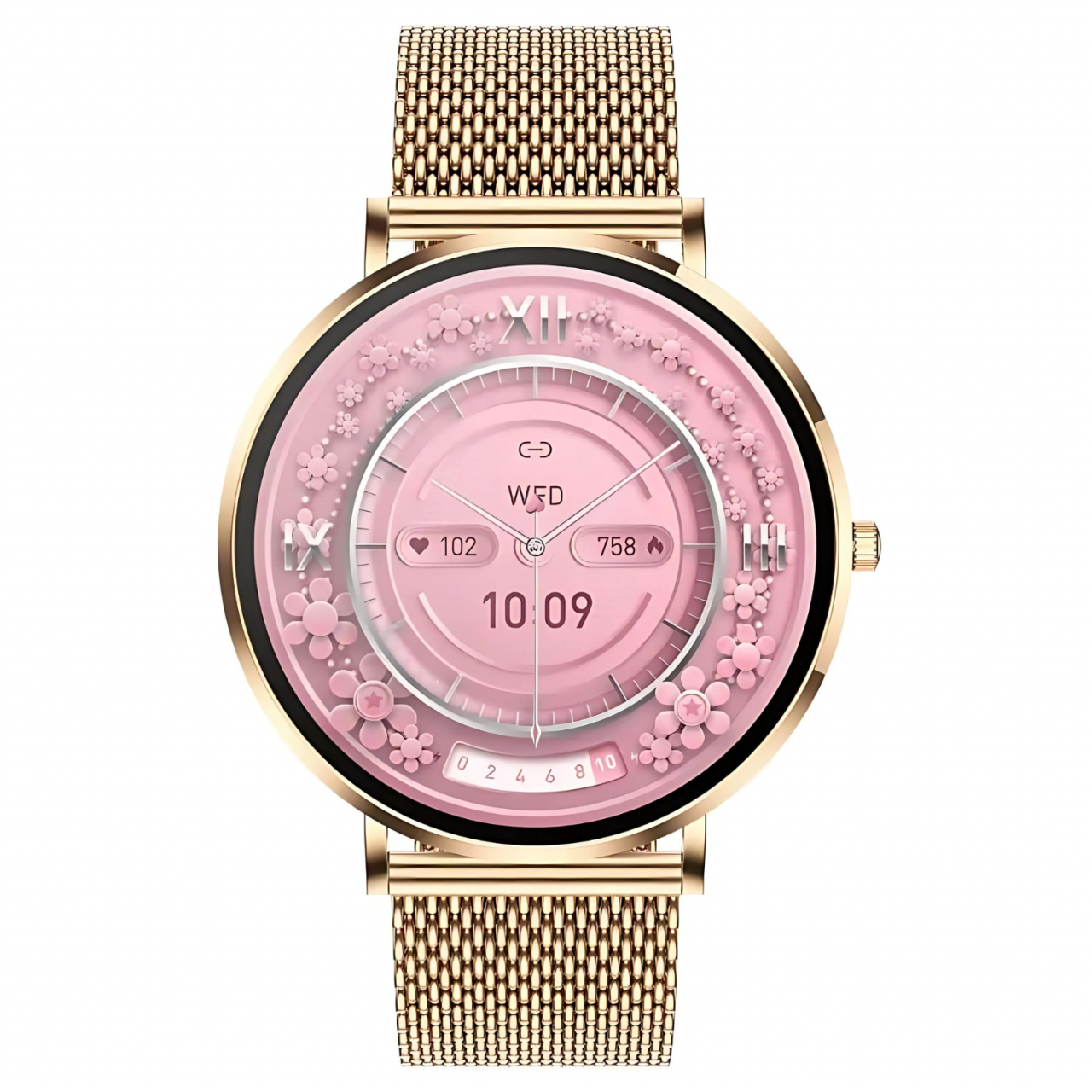 Ceas smartwatch dama Evolve-x® EvoWatch10 Ultra, Apeluri si Notificari bluetooth, Monitorizare Sanatate [8]