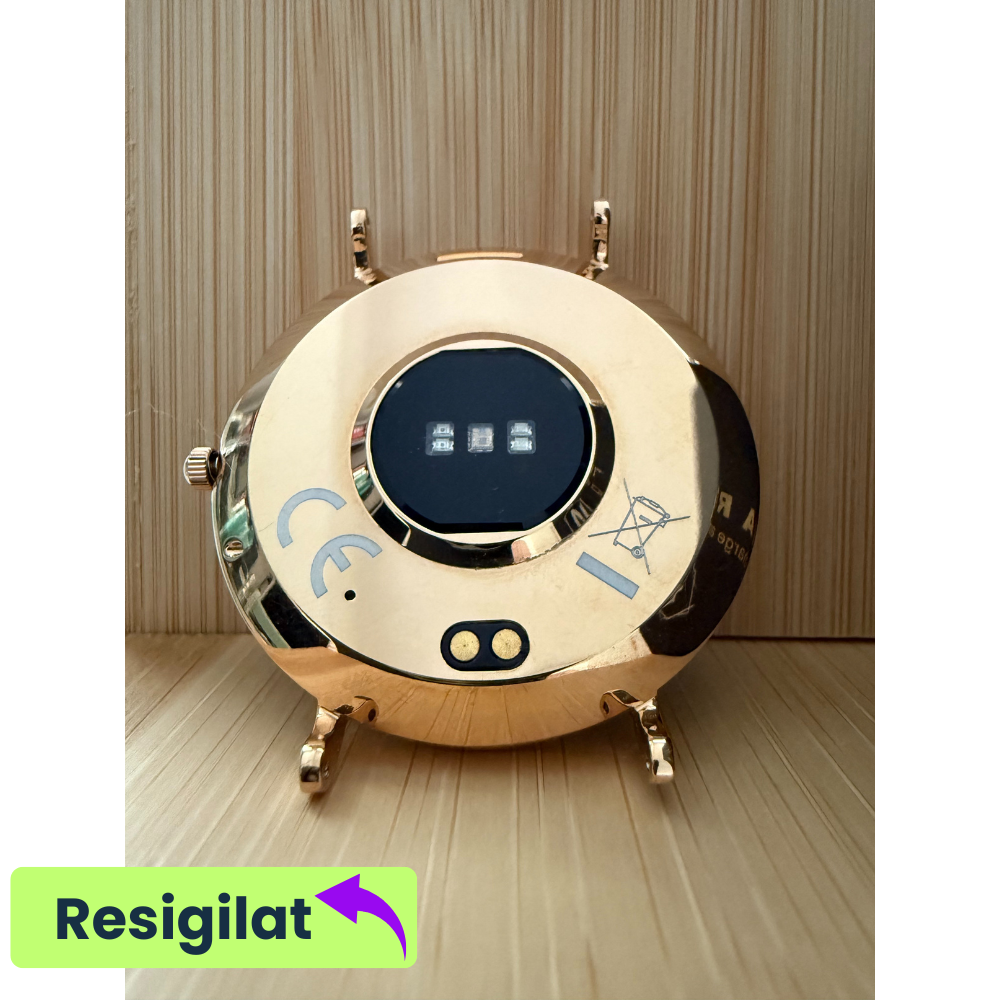 RESIGILAT: Ceas smartwatch dama Evolve-x® EvoWatch10 Ultra, Apeluri si Notificari bluetooth, Monitorizare Sanatate [7]