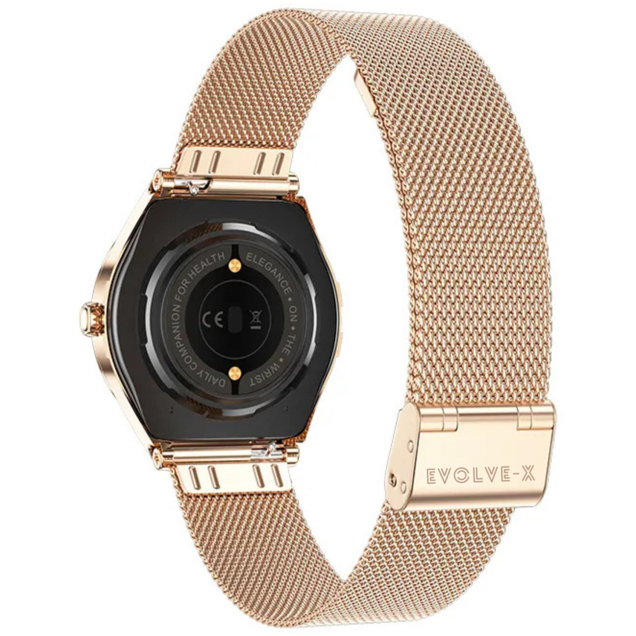 Ceas smartwatch dama Evolve-x® EvoWatch2, cu Apeluri si mesaje bluetooth, Monitorizare sanatate si moduri sport [2]