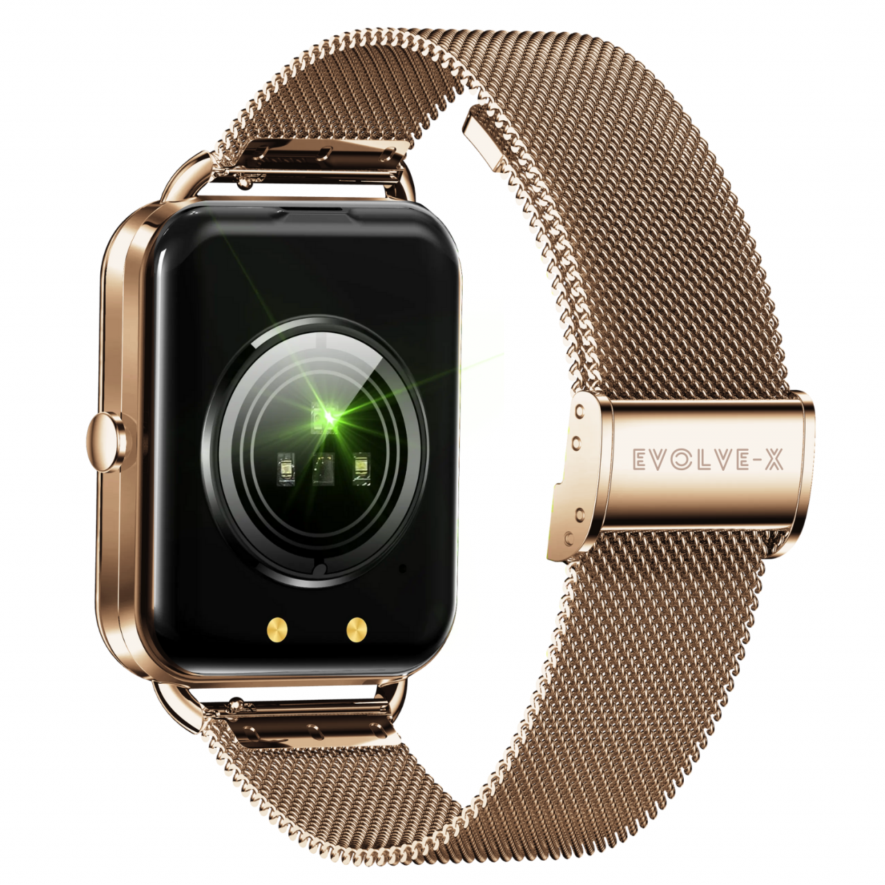 Ceas smartwatch dama Evolve-x® EvoWatch4, Apeluri si Notificari bluetooth, Monitorizare sanatate si Functii fitness [5]