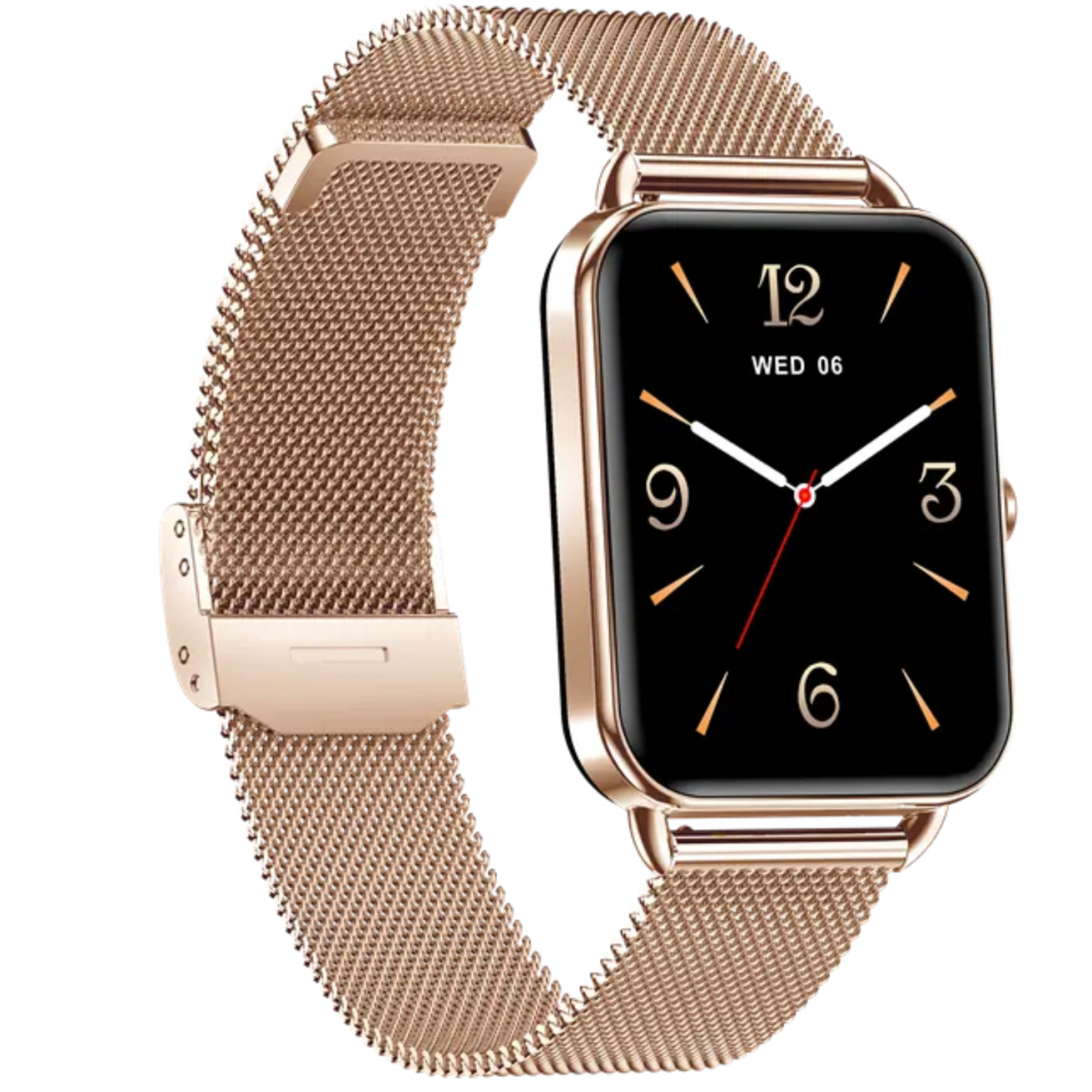 Ceas smartwatch dama Evolve-x® EvoWatch4, Apeluri si Notificari bluetooth, Monitorizare sanatate si Functii fitness [4]